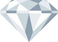 キュービックジルコニアなどの類似石　イラスト